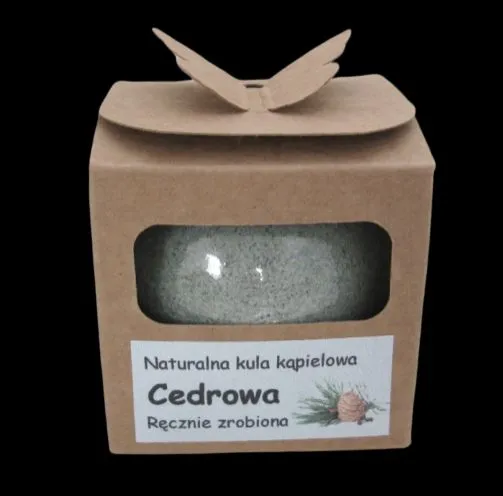 Cedrowa - naturalna kula kąpielowa