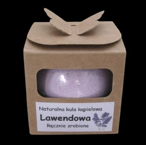 Lawendowa - naturalna kula kąpielowa
