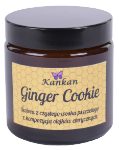 Świeca zapachowa Ginger Cookie - Imbirowe Ciasteczko