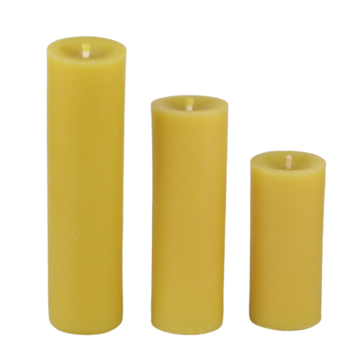 Świeca Retro Nr 5 - z wosku pszczelego