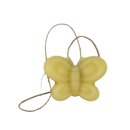 Zawieszka motylek z wosku pszczelego - op. 2 sztuki